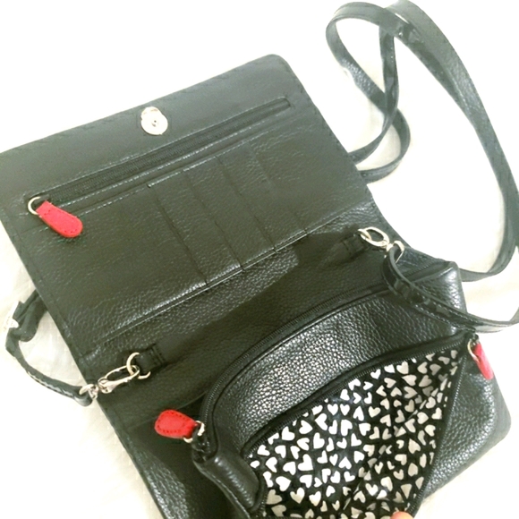 BRIGHTON Love Story Fall In Love Leather Crossbody - Picture 14 of 16